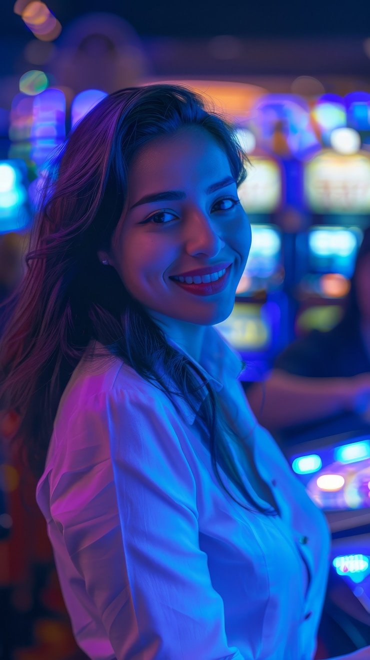 fendi188 slot Evolution Gaming live blackjack table with dealer, player cards, and betting interface visible